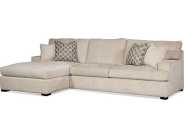 Braxton Culler Cambria 2-Piece 123" Wide Fabric Upholstered Sectional Sofa BXC7842PCSEC2