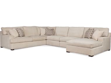 Braxton Culler Cambria 5-Piece 155" Wide Fabric Upholstered Sectional Sofa BXC7845PCSEC1