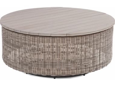 Braxton Culler Paradise Bay Driftwood 42'' Wide Round Coffee Table BXC486070