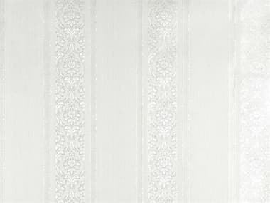 Brewster Home Fashions Advantage Mackenzie White Stripe Wallpaper BHF2810BLW10801