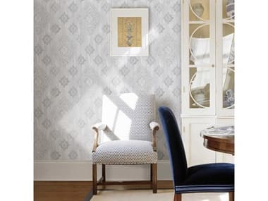 Brewster Home Fashions Advantage Leana Aqua Medallion Wallpaper BHF2810SH01074