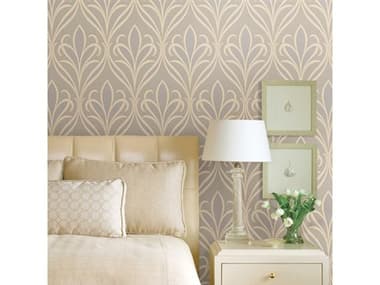 Brewster Home Fashions Advantage Vivian Grey Nouveau Damask Wallpaper BHF2810XSS0506