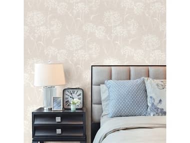 Brewster Home Fashions Advantage Carolyn Cream Dandelion Wallpaper BHF281124578