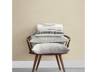 Brewster Home Fashions Advantage Ashleigh Neutral Linen Texture Wallpaper BHF2812AR40108