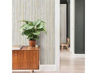 Brewster Home Fashions Advantage Savanna Sage Stripe Wallpaper BHF2812BLW20401
