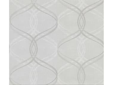 Brewster Home Fashions Advantage Waters Light Grey Ogee Wallpaper BHF2813801637