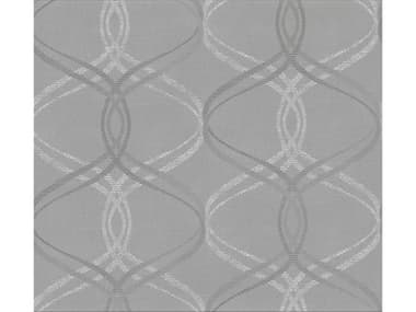 Brewster Home Fashions Advantage Waters Grey Ogee Wallpaper BHF2813801644