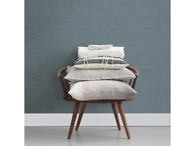 Brewster Home Fashions Advantage Colicchio Blue Linen Texture Wallpaper BHF2813AR40104
