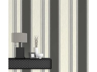 Brewster Home Fashions Advantage Mirabelle Black Stripe Wallpaper BHF2834M0785
