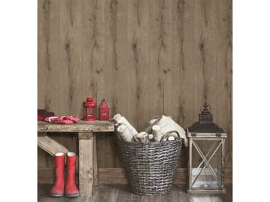 Brewster Home Fashions Advantage Meadowood Brown Wide Plank Wallpaper BHF2835514421