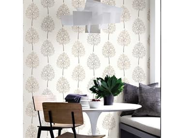 Brewster Home Fashions Advantage Ceres Grey Tree Wallpaper BHF283624967