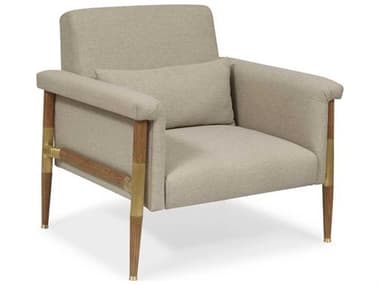 Brownstone Harlow 34" Beige Fabric Accent Chair BRNHR900