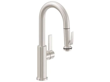 California Faucets Corsano Pull-Down Prep/Bar Faucet with Squeeze Handle Sprayer CAFK51101SQ
