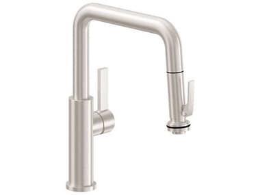 California Faucets Corsano Pull-Down Kitchen Faucet with Squeeze Handle Sprayer - Quad Spout CAFK51103SQ