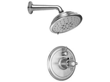 California Faucets Monterey Styletherm 1/2'' Thermostatic Shower System with Single Showerhead CAFKT0147FR