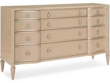 Caracole Classic Pull it all Together 66" Wide 12-Drawers Beige Dresser CACCLA017032