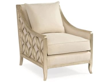 Caracole Classic Ivory / Pure Silver Accent Chair CACUPHCHALOU02D