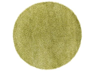 Chandra Zara Green / Yellow Round Area Rug CDZAR14511ROU