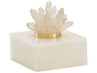 Chelsea House Albaster And Crystal Box CH383454