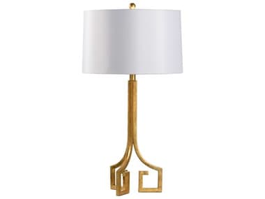 Chelsea House Antique Gold Leaf Buffet Lamp CH69407