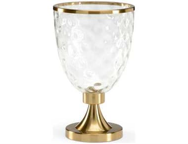Chelsea House Dimpled Glass Shade Candleholder CH382122