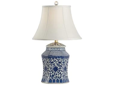 Chelsea House Dynasty Vase Blue White Table Lamp CH69255