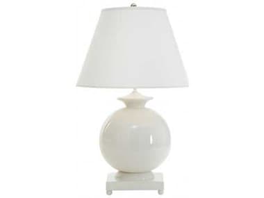 Chelsea House Opus Ceramic White Table Lamp CH68272