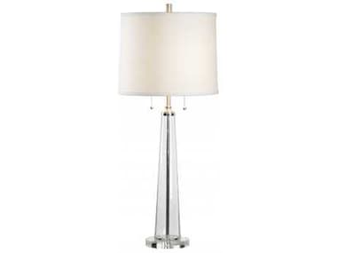 Chelsea House Bubble Glass Solid Crystal Table Lamp CH68528