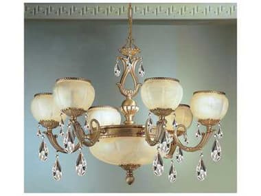 Classic Lighting Alexandria Ii 32&quot; Wide 9-Light Bronze Crystal Glass Candelabra Chandelier C869506VBZ