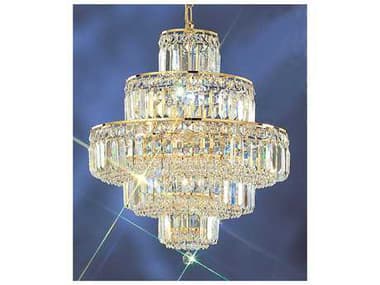 Classic Lighting Ambassador 12 - Light  Tiered Crystal Chandelier C81601GCP