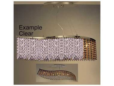 Classic Lighting Bedazzle 8 - Light Linear Crystal Pendant C816128CP
