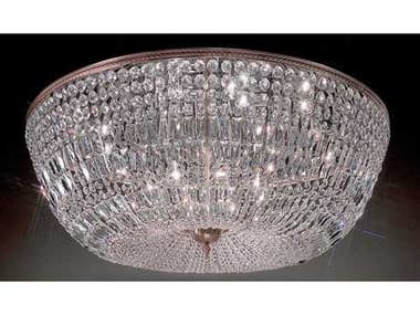 Classic Lighting Corporation Crystal Baskets 20-Light Flush Mount Light C852048MSI