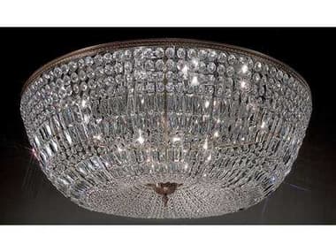 Classic Lighting Corporation Crystal Baskets 20-Light Flush Mount Light C852048RBI