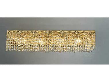 Classic Lighting Corporation Regency-II 24k Gold Plate Four-Light Vanity Light C81852GCP