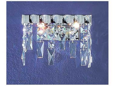 Classic Lighting Corporation Uptown Chrome Two-Light Wall Sconce C81902CHCP