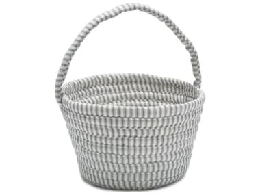 Colonial Mills Easter Ticking Basket Gray Storage Bin CIEB90A008X007