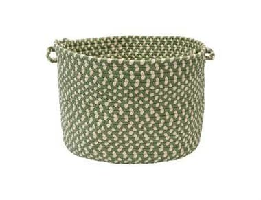 Colonial Mills Montego Lily Pad Green Utility Basket CIMG19BKT