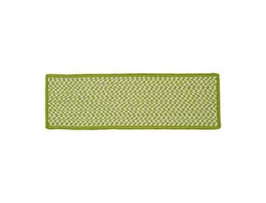Colonial Mills Outdoor Houndstooth Tweed Lime Stair Tread CIOT69STR