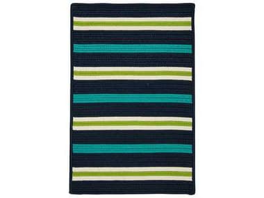 Colonial Mills Painter Stripe Braided Area Rug CIPS51RGREC