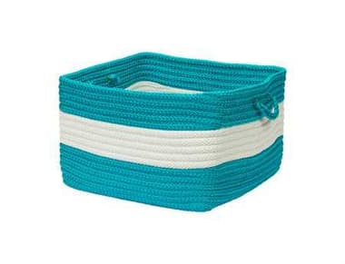 Colonial Mills Rope Walk Turquoise Utility Basket CICB92BKT