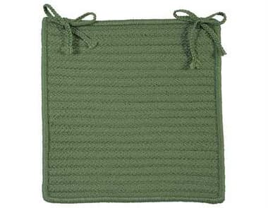 Colonial Mills Simply Home Solid Moss Green Chair Pad (Set of 4) CIH123CPDS4
