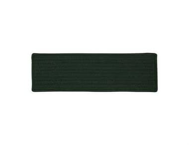 Colonial Mills Simply Home Solid Dark Green Stair Tread (Set of 13) CIH109STRS13