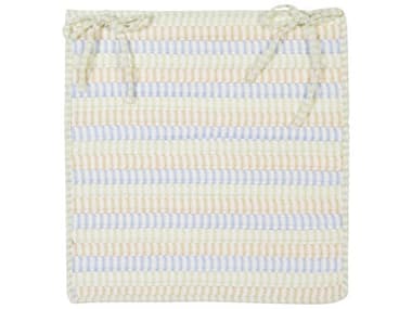 Colonial Mills Ticking Stripe Rect Chair Pads (Set of 4) CITK58A015X015B