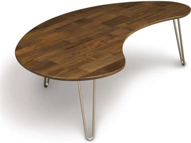 Copeland Furniture Essentials 54''L x 30''W Kidney Shape Coffee Table CF8ESS541016