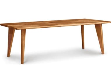 Copeland Furniture Essentials 48''L x 24''W Rectangular Coffee Table with Wood Legs CF8ESW482416