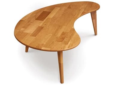 Copeland Furniture Essentials 54''L x 10''W Kidney Shape Coffee Table CF8ESW541016
