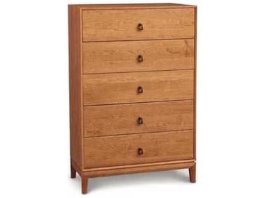 Copeland Mansfield 33" Wide 5-Drawers Brown Accent Chest CF2MAN52
