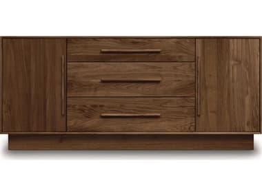Copeland Moduluxe 66" Wide 3-Drawers Brown Solid Wood Dresser CF4MOD50