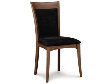 Copeland Morgan Fabric Black Upholstered Side Dining Chair CF8MOR30