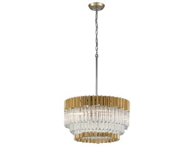 Corbett Lighting Charisma Gold Crystal Tiered Pendant CT220410